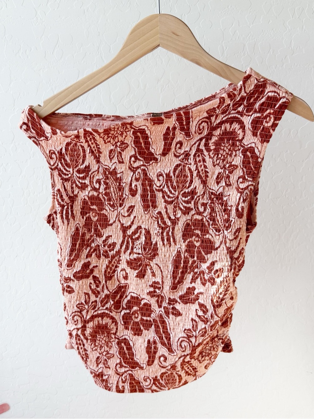 FREE PEOPLE Shea Top / Apricot Combo - Picture 6 of 8